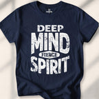 Deep Mind Fierce Spirit T-shirt - Navy
