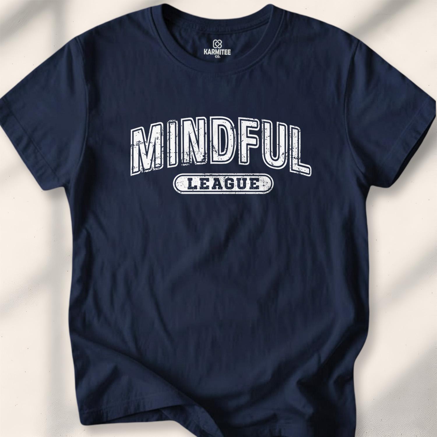 Mindful League T-shirt - Navy