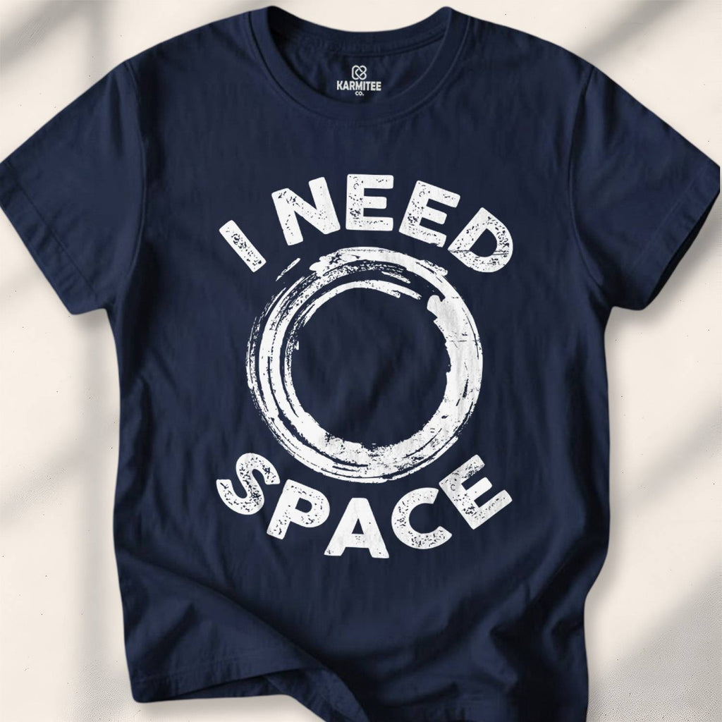 I Need Space T-shirt - Navy