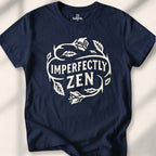 Imperfectly Zen T-shirt - Navy