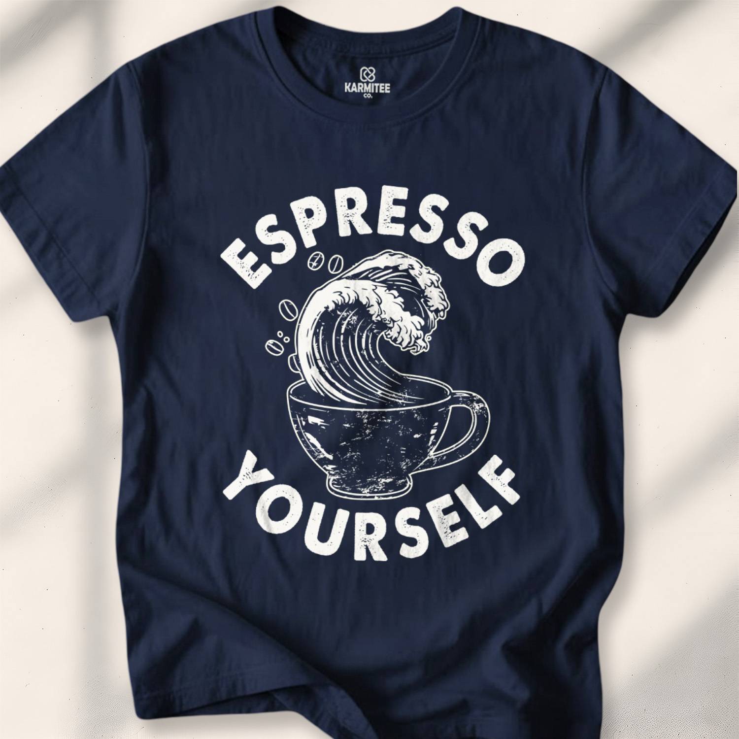 Espresso Yourself T-shirt - Navy