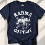 Karma Co-Pilot T-shirt - Navy