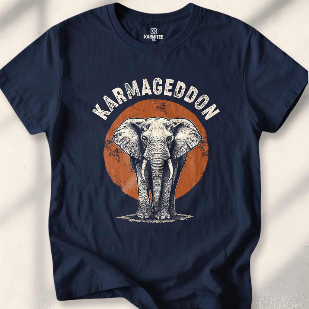 Karmageddon T-shirt - Navy