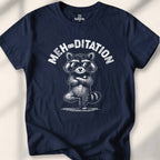 Meh-Ditation T-shirt - Navy