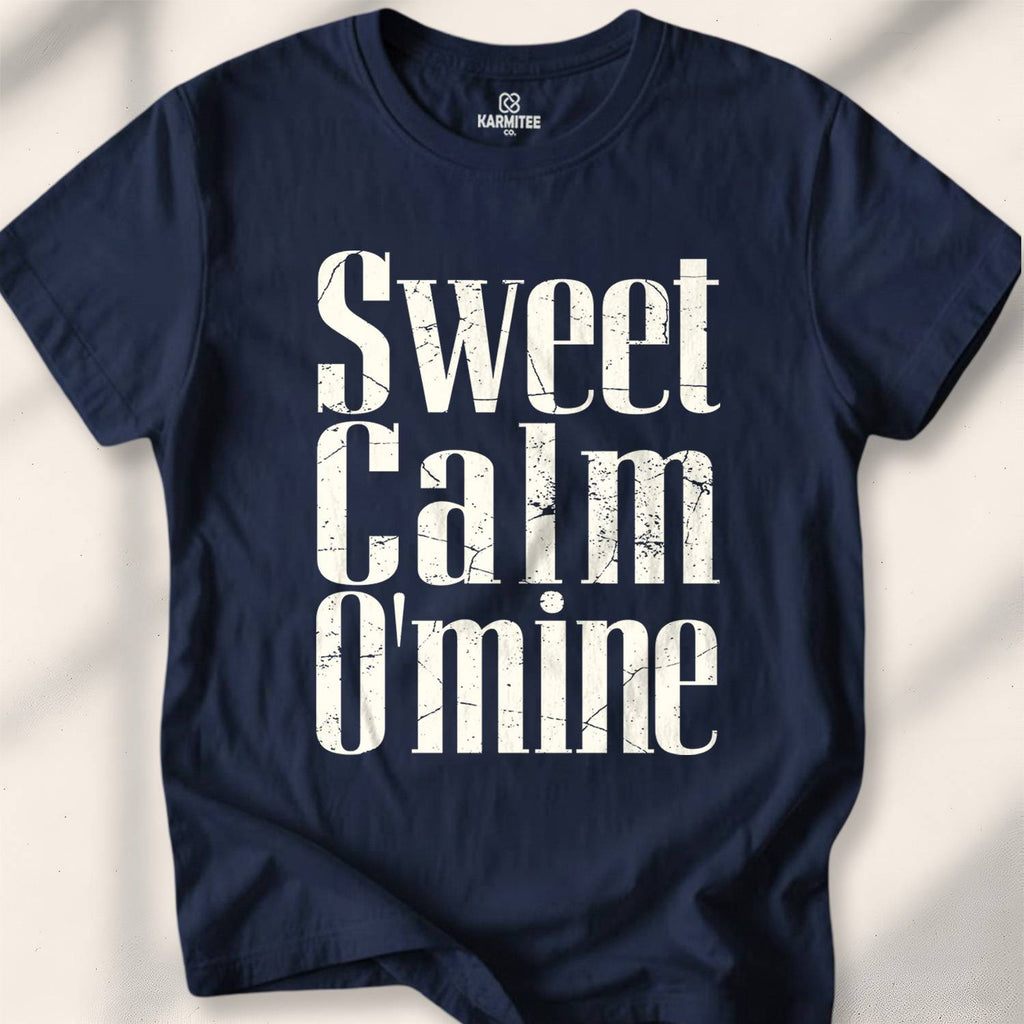 Sweet Calm O’ Mine T-shirt - Navy