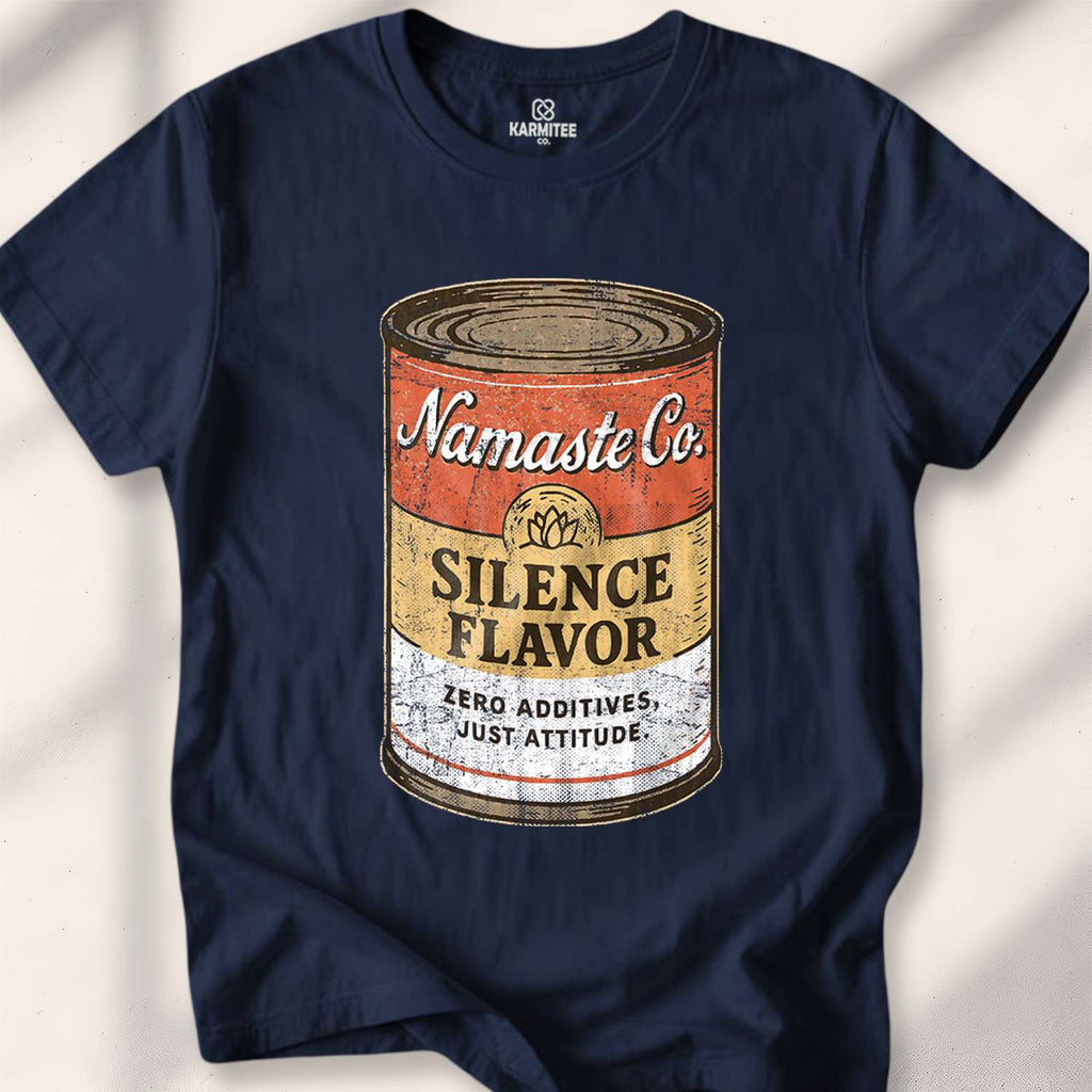 Silence Flavor T-shirt - Navy