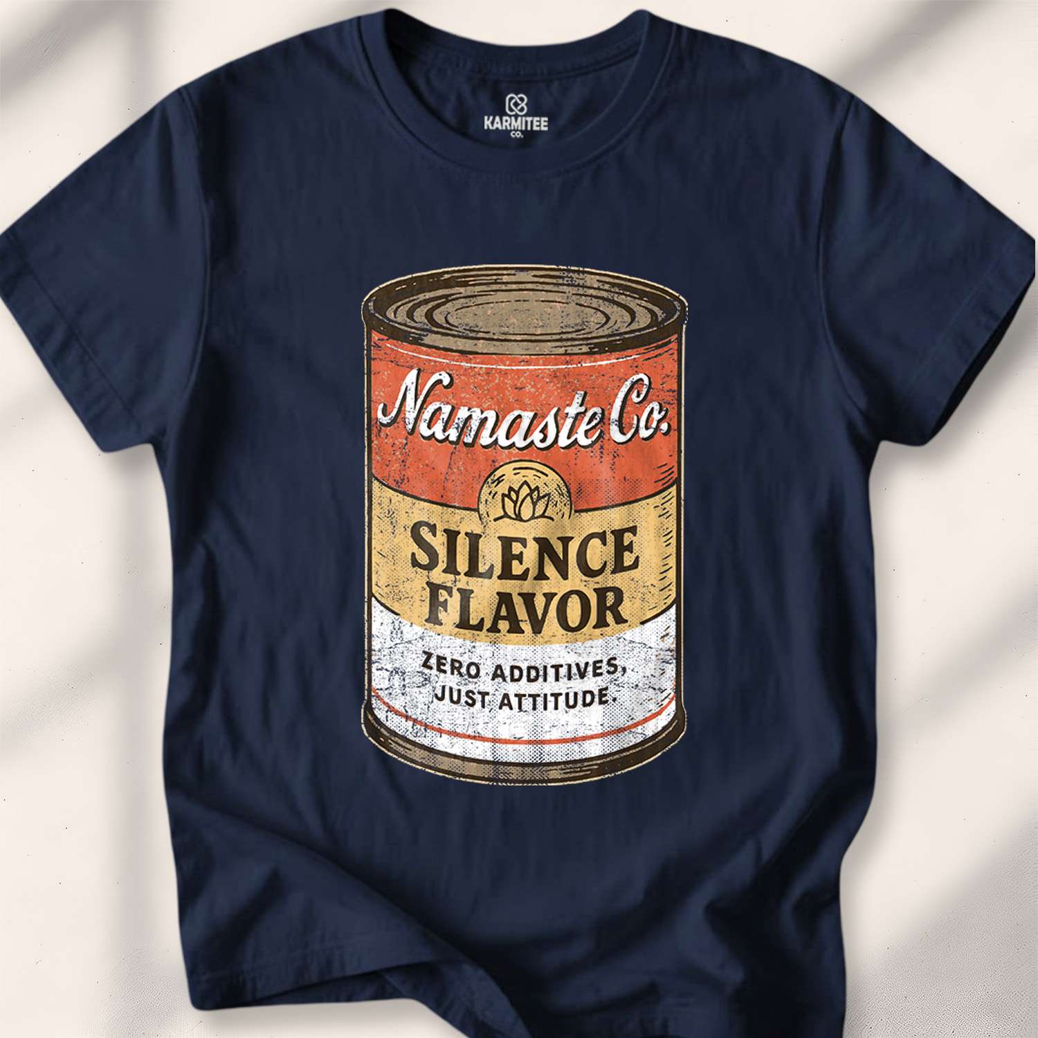 Silence Flavor T-shirt - Navy