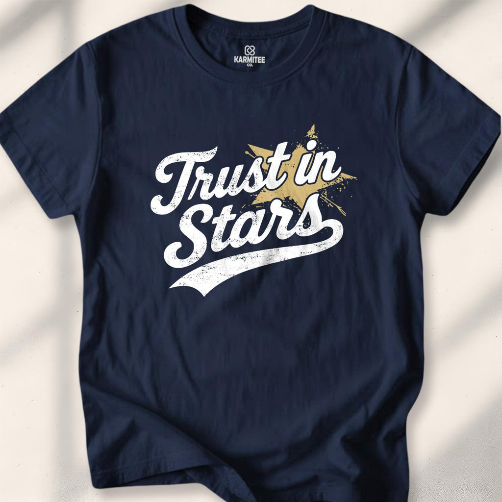 Trust In Stars T-shirt - Navy