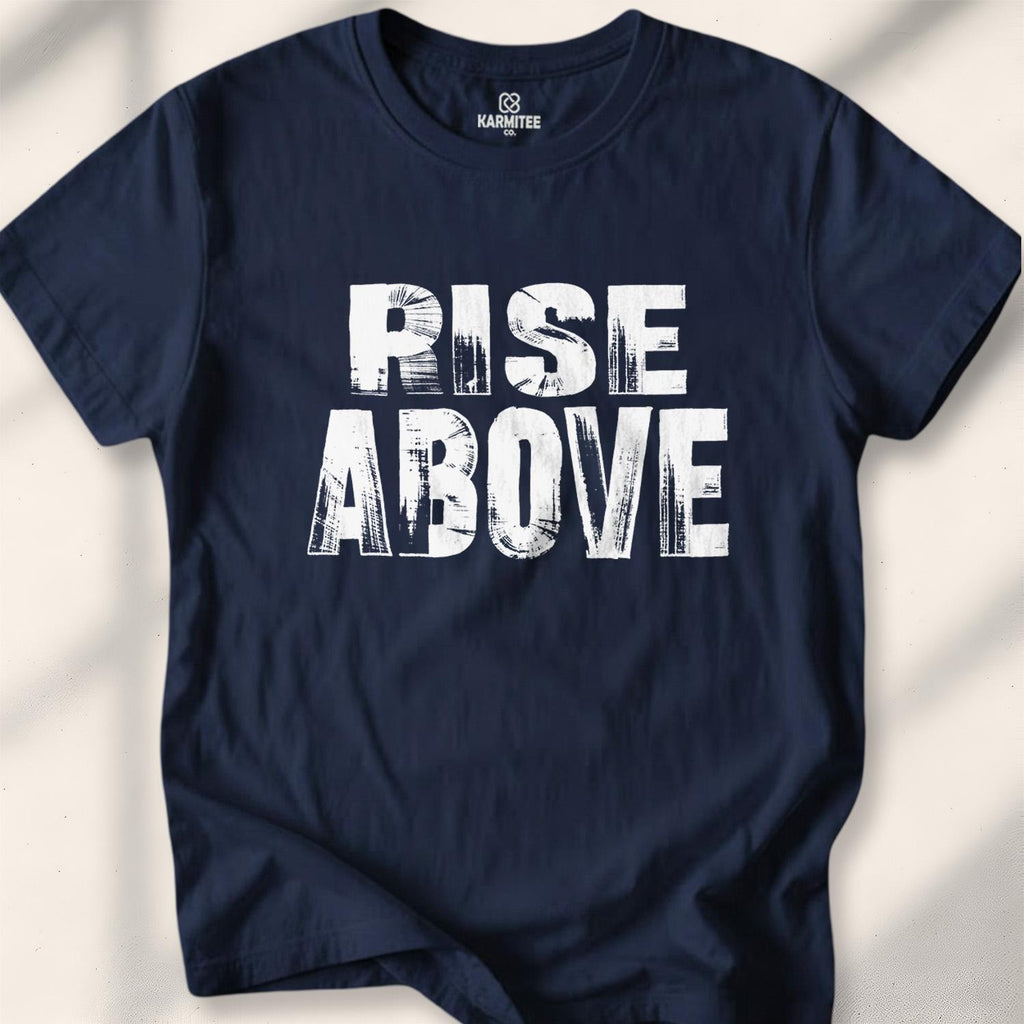 Rise Above T-shirt - Navy
