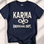 Karma Emotional Dept T-shirt - Navy