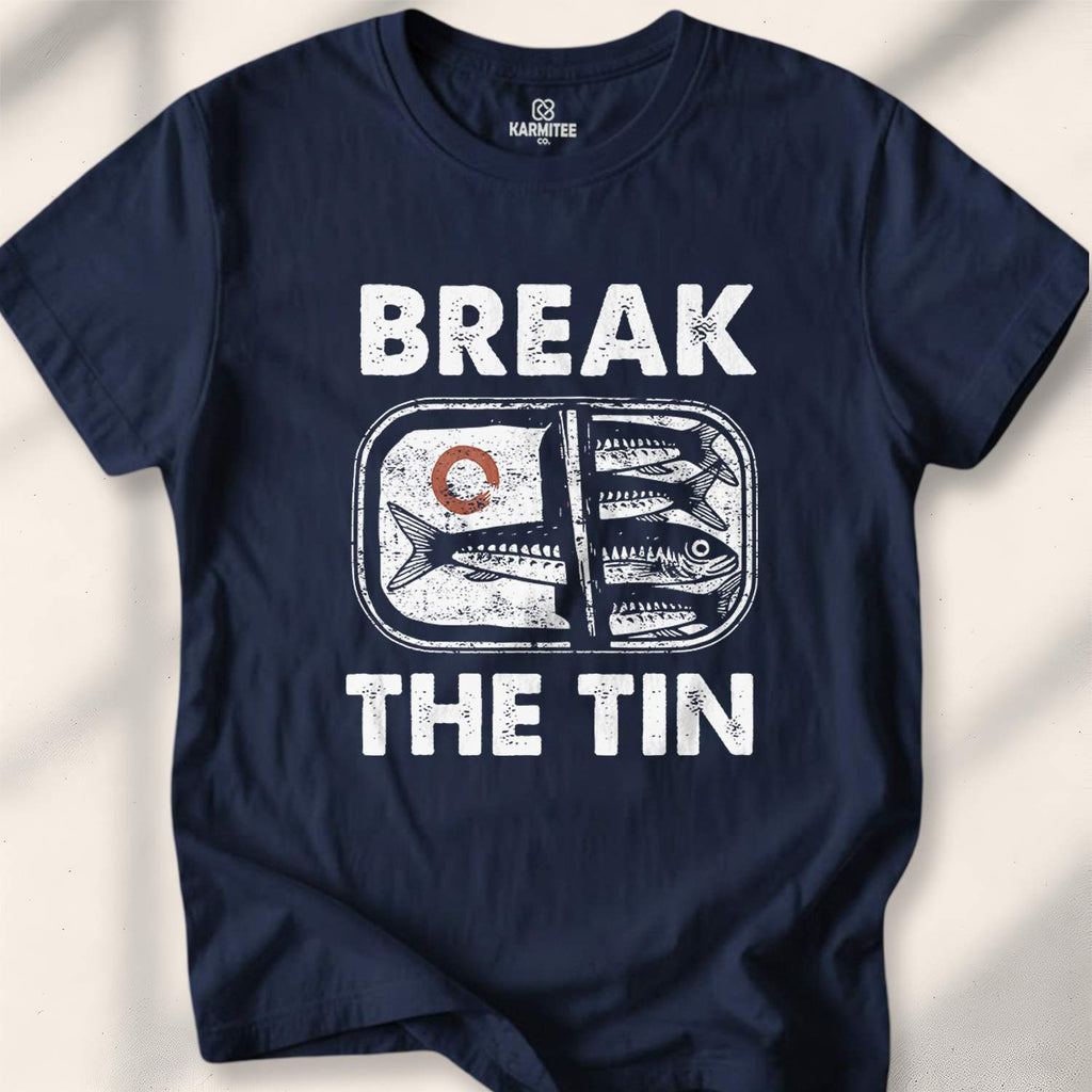 Break The Tin T-shirt - Navy