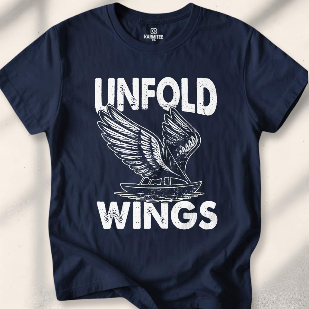 Unfold Wings T-shirt - Navy