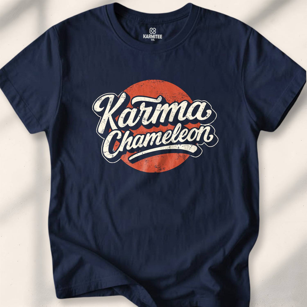 Karma Chameleon T-shirt - Navy