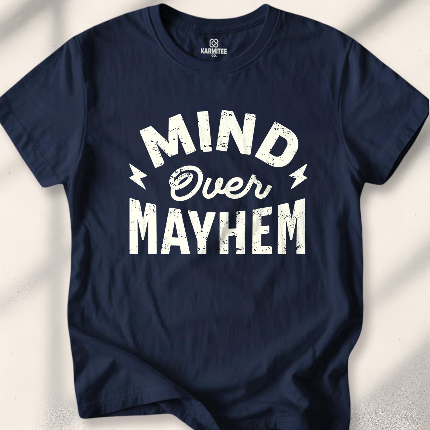 Mind Over Mayhem T-shirt - Navy