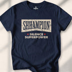 Shhhampion T-shirt - Navy