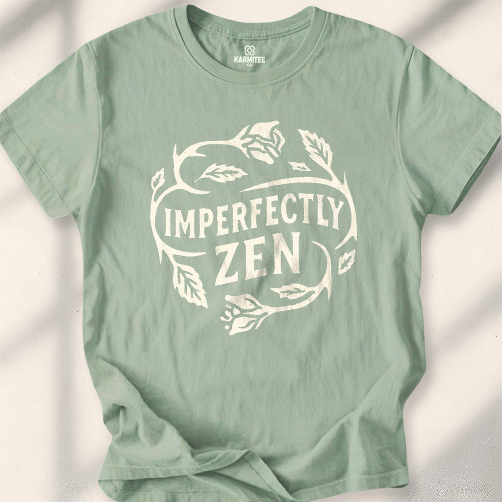 Imperfectly Zen T-shirt - Sage