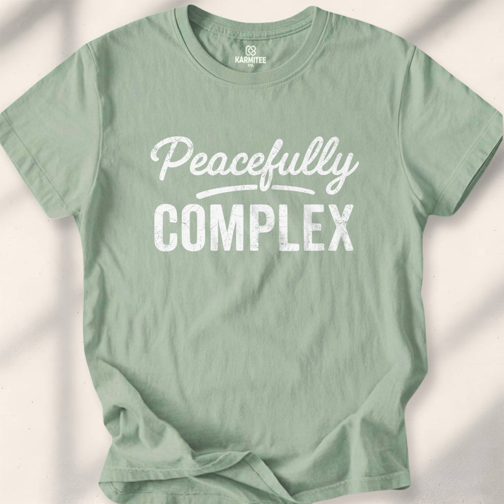 Pacefully Complex T-shirt - Sage