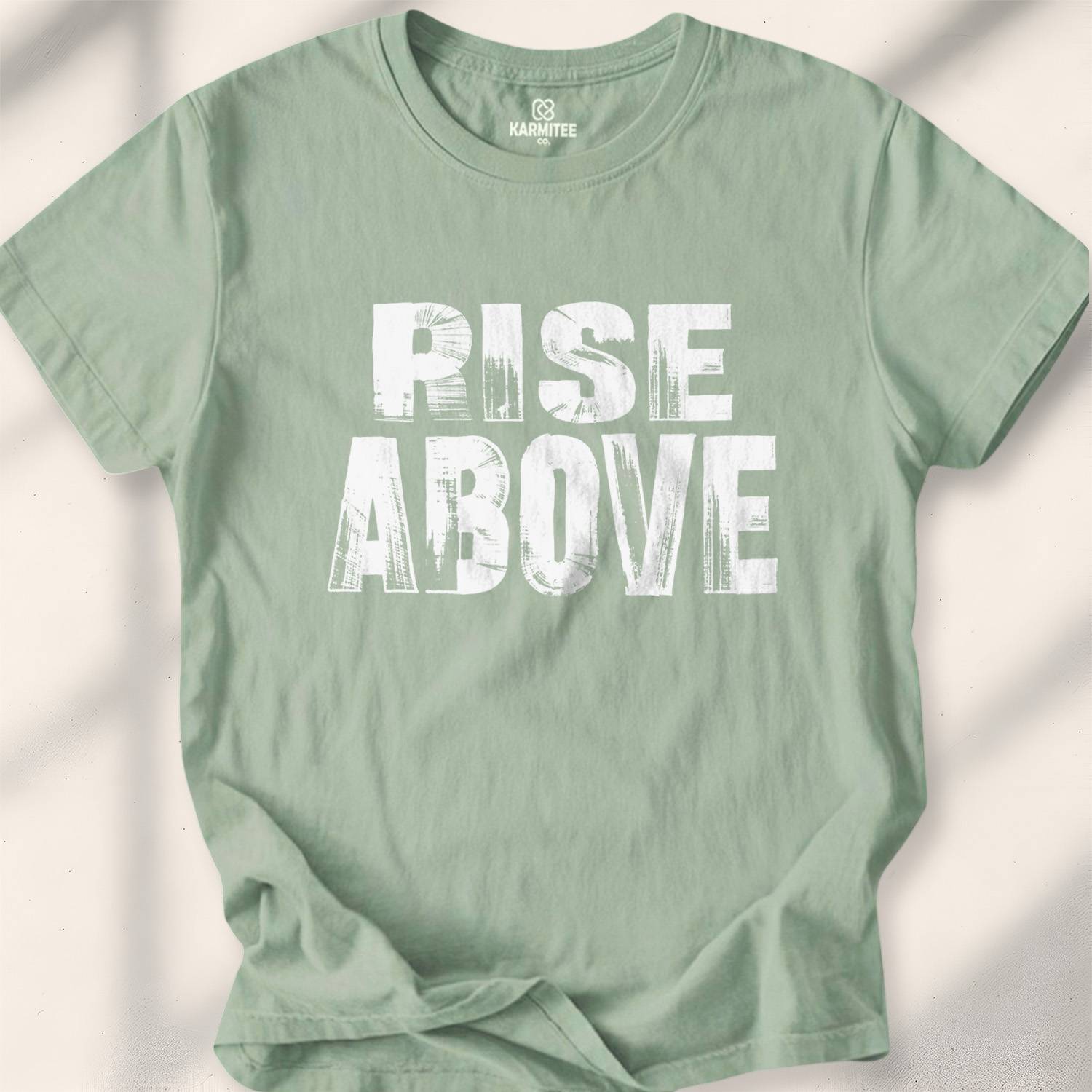 Rise Above T-shirt - Sage