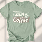Zen E Coffee T-shirt - Sage