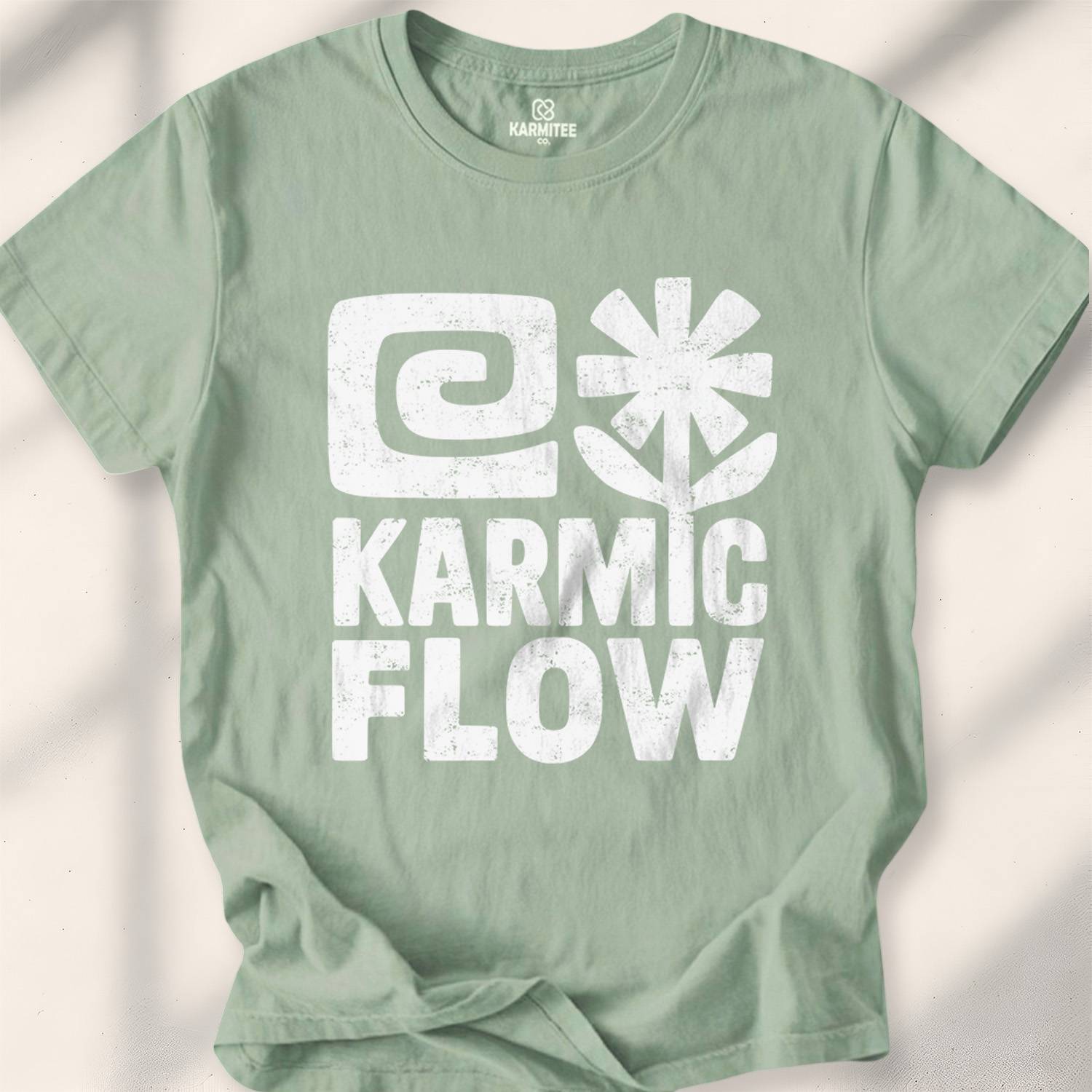 Karmic Flow T-shirt - Sage