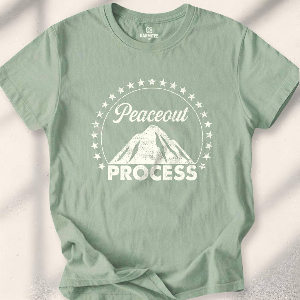 Peaceout Process T-shirt - Sage