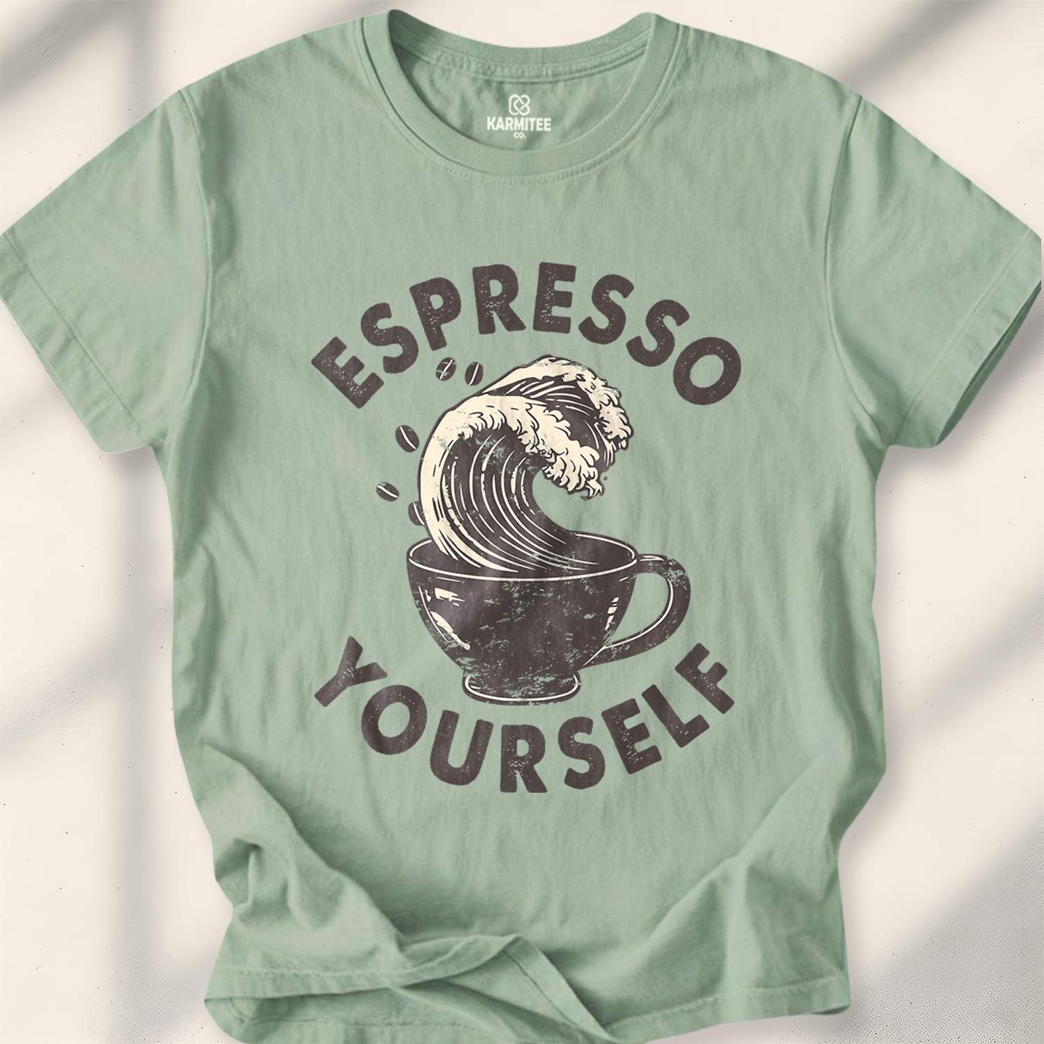 Espresso Yourself T-shirt - Sage