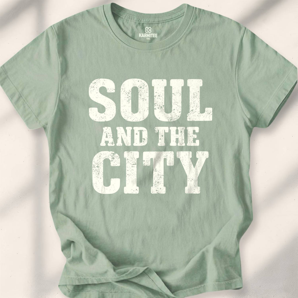 Soul And The City T-shirt - Sage