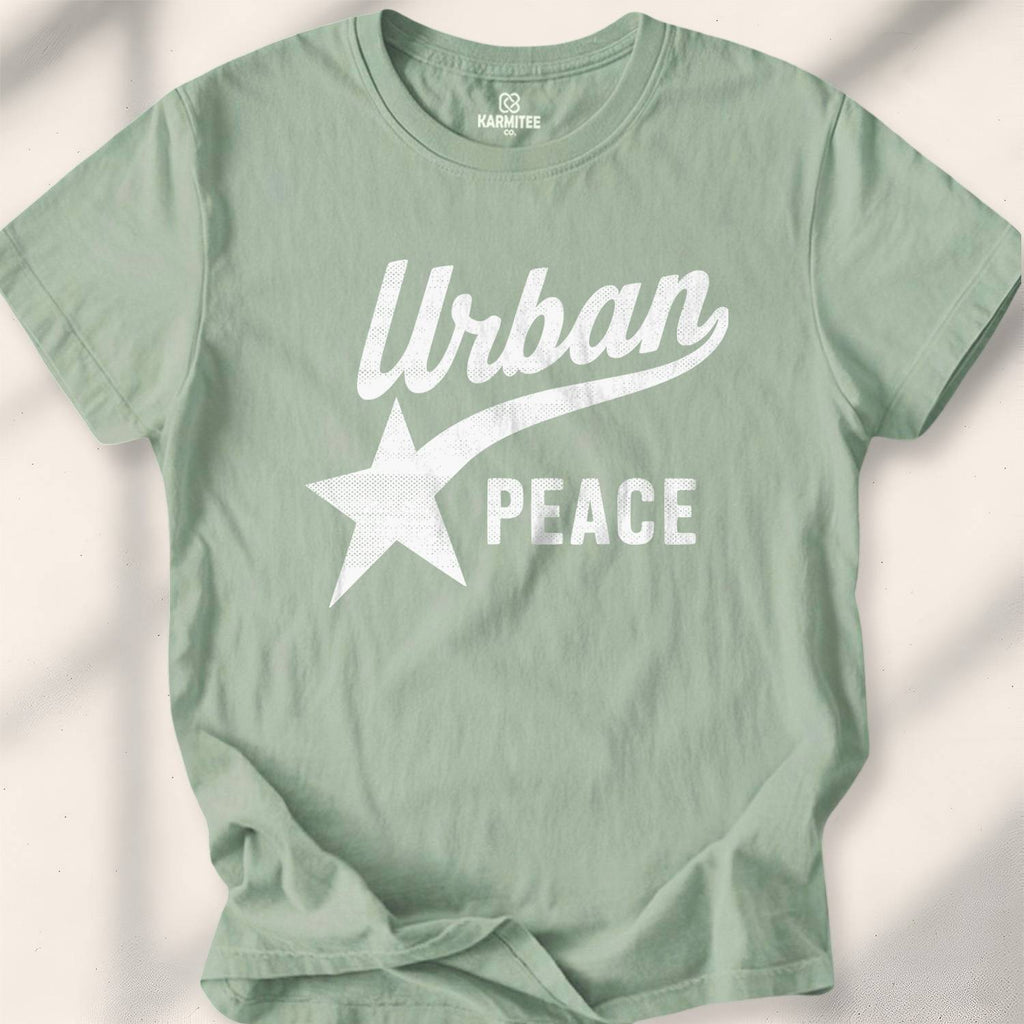 Urban Peace T-shirt - Sage