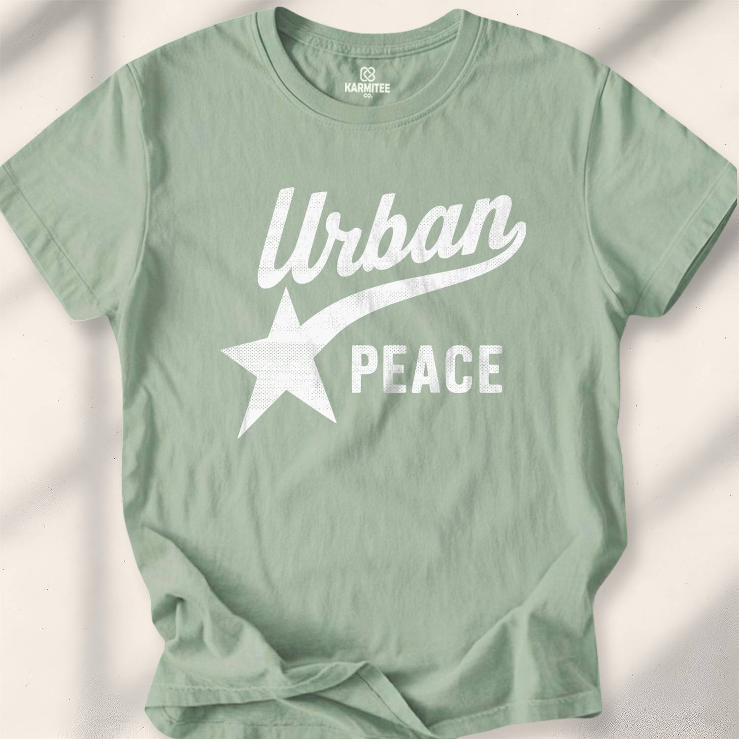 Urban Peace T-shirt - Sage