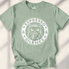 Espresso & Silence T-shirt - Sage