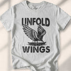 Unfold Wings T-shirt - Sport Grey