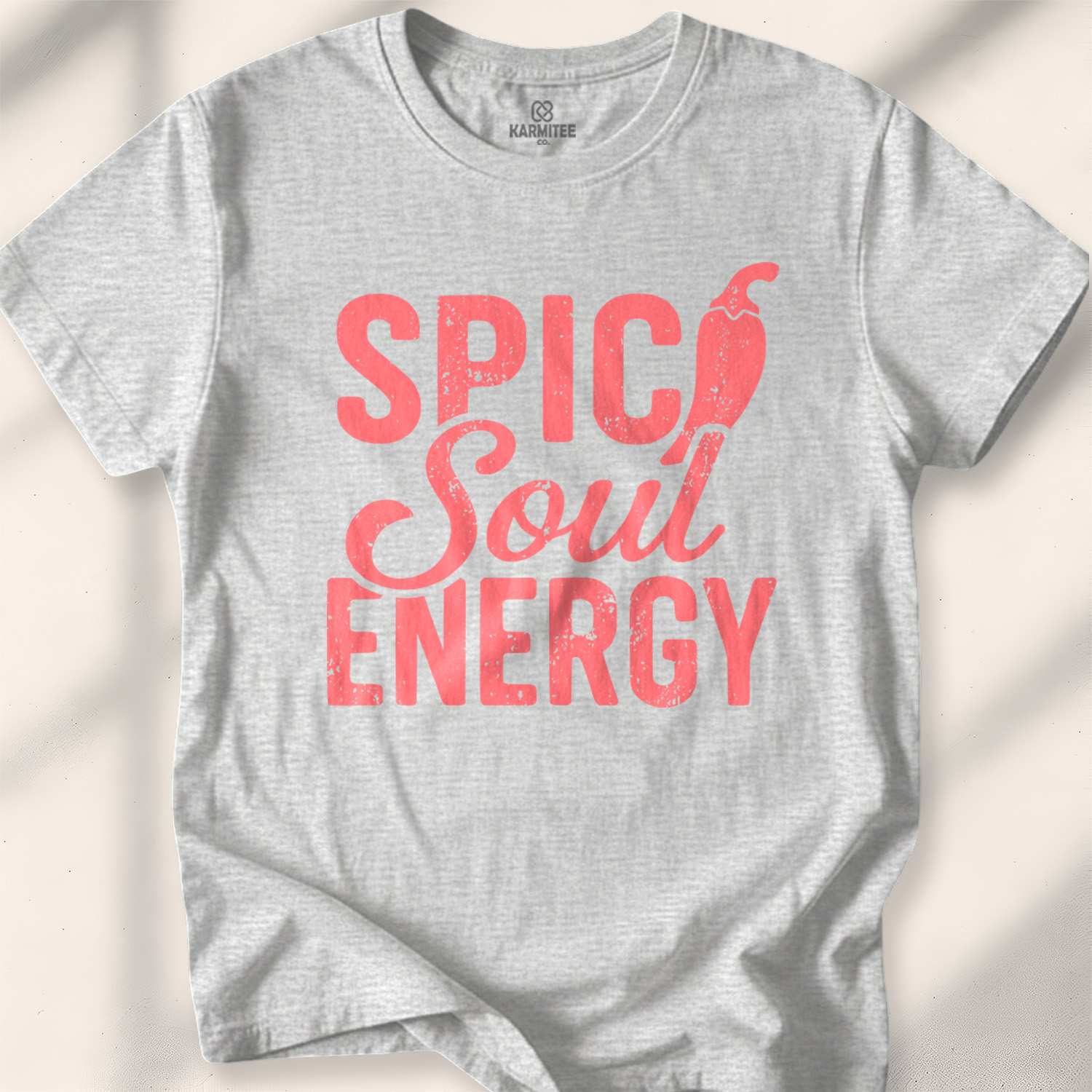 Spicy Soul Energy T-shirt - Sport Grey