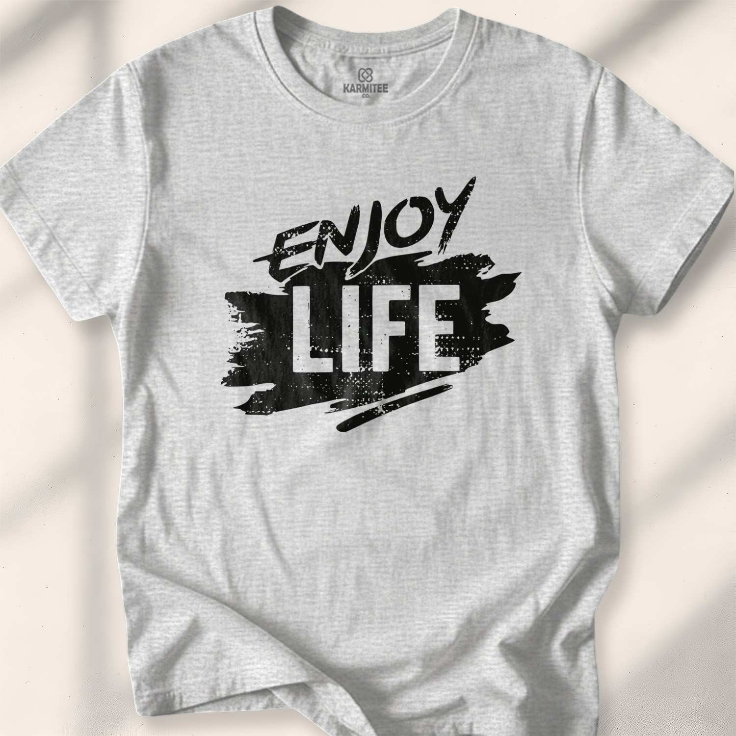 Enjoy Life T-shirt - Sport Grey
