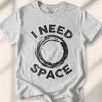 I Need Space T-shirt - Sport Grey