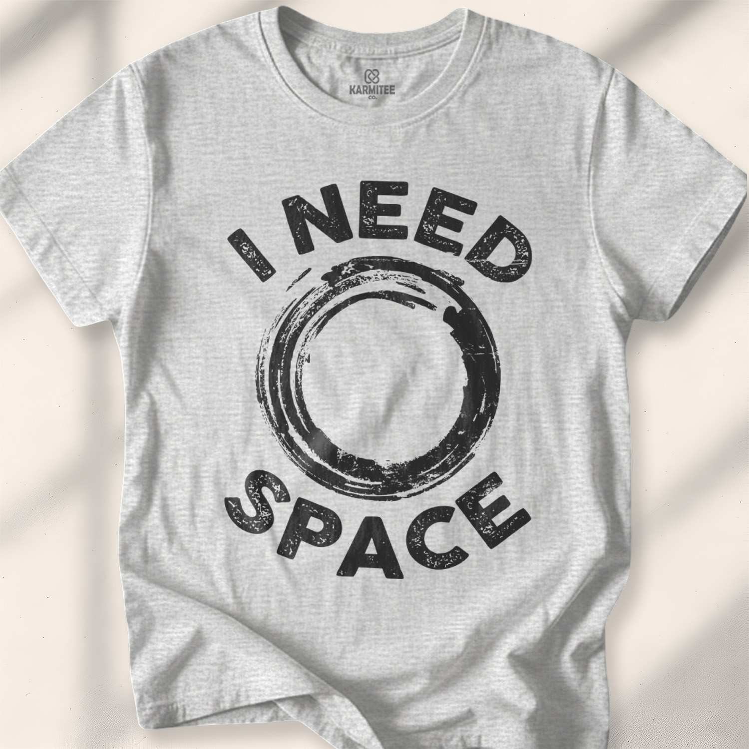 I Need Space T-shirt - Sport Grey