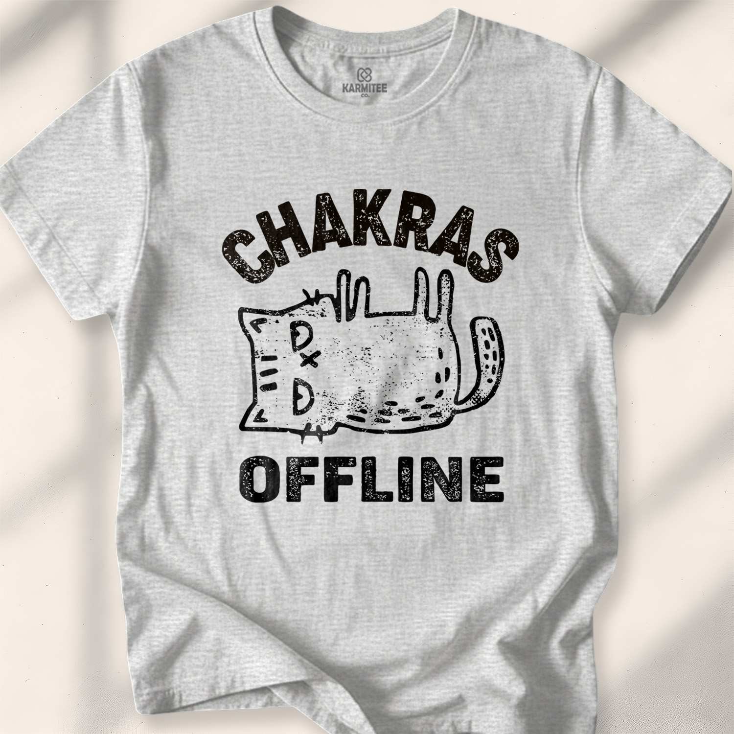 Chakras Offline T-shirt - Sport Grey