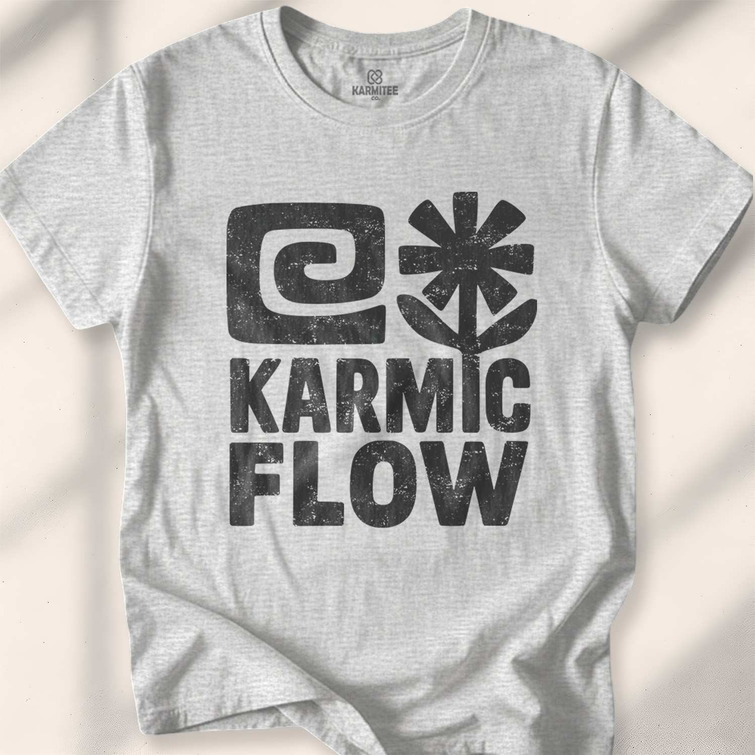 Karmic Flow T-shirt - Sport Grey