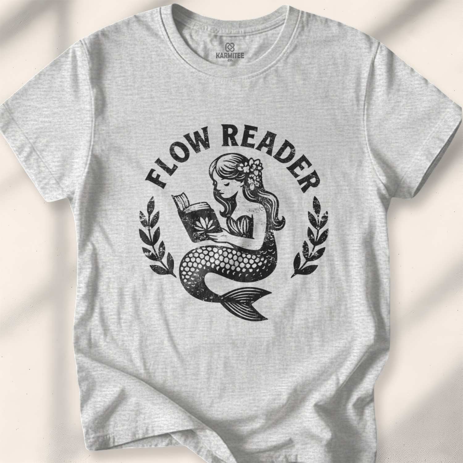 Flow Reader T-shirt - Sport Grey