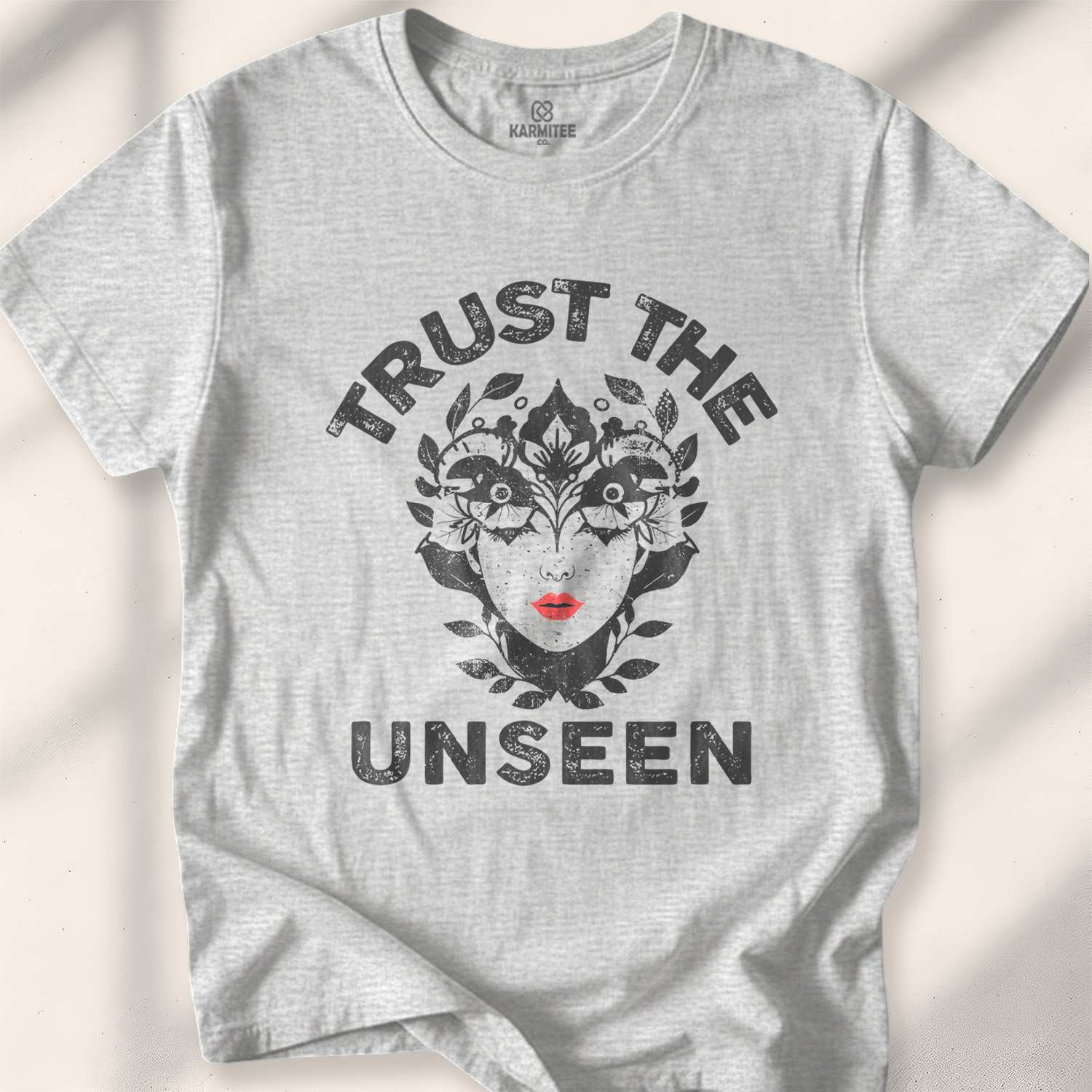 Trust The Unseen T-shirt - Sport Grey
