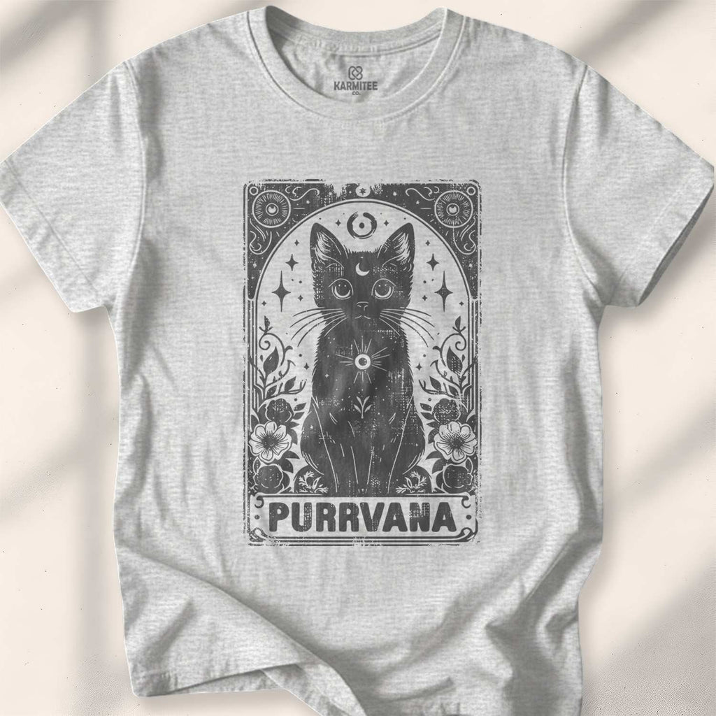 Purrvana T-shirt - Sport Grey