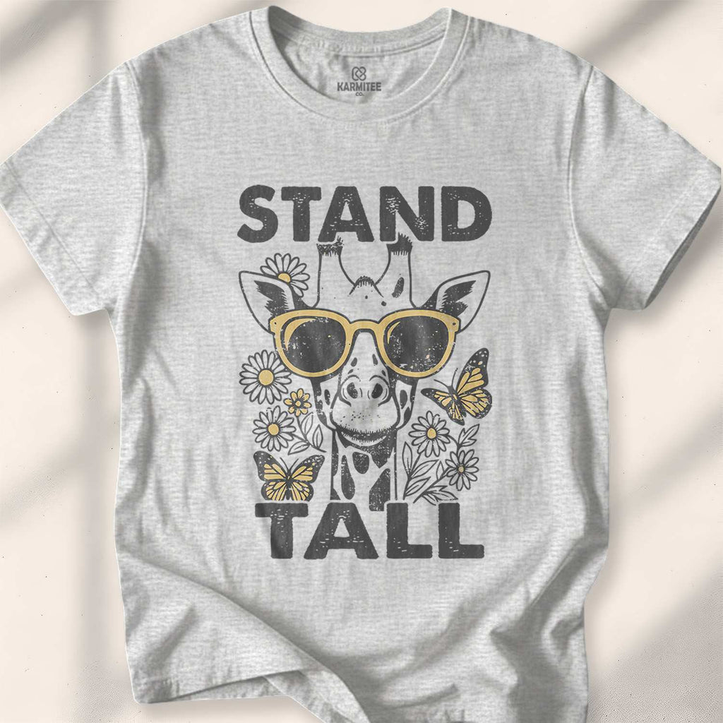 Stand Tall T-shirt - Sport Grey