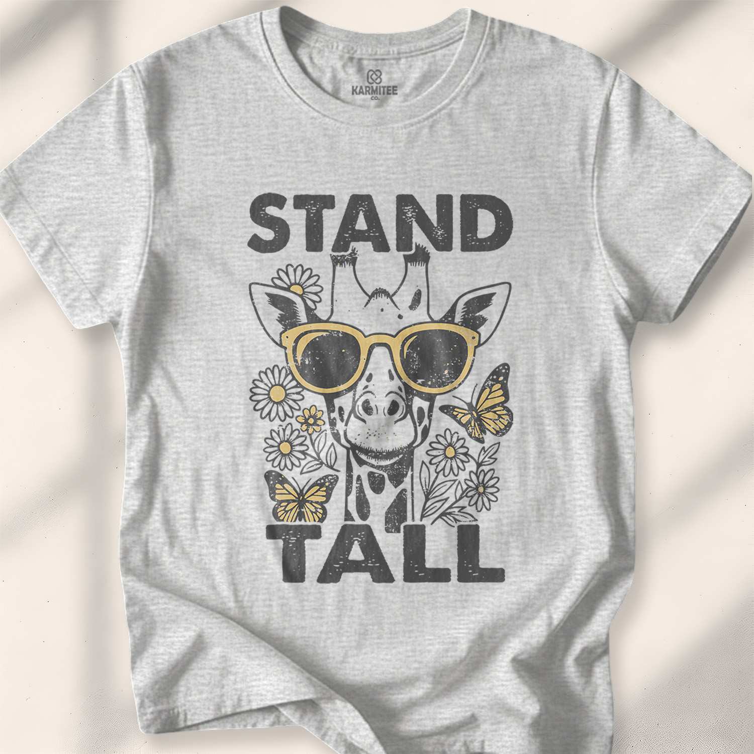 Stand Tall T-shirt - Sport Grey