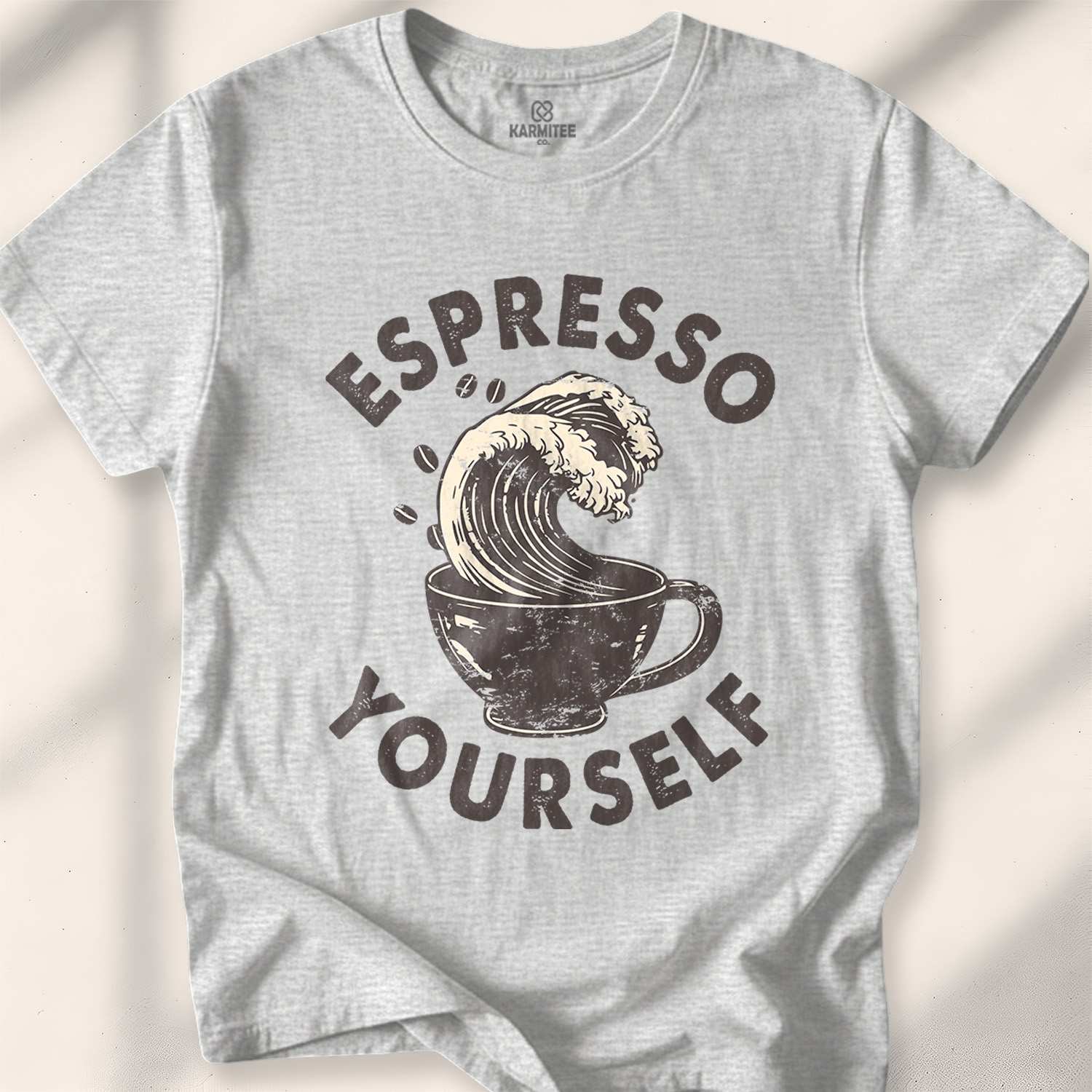 Espresso Yourself T-shirt - Sport Grey