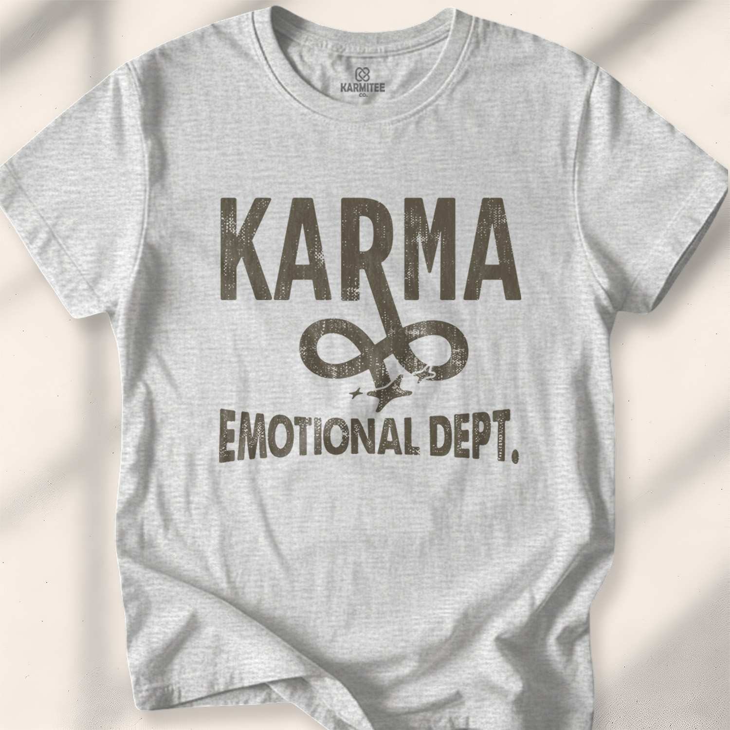 Karma Emotional Dept T-shirt - Sport Grey