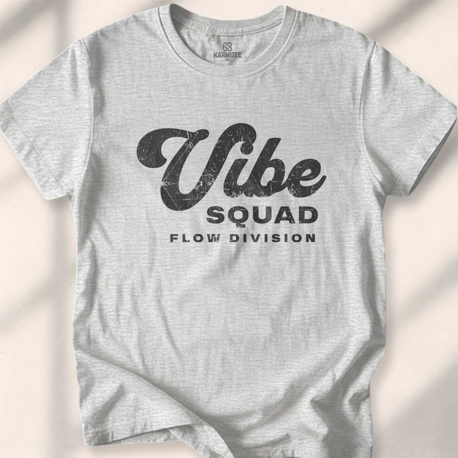 Vibe Squad Flow Division T-shirt - Sport Grey