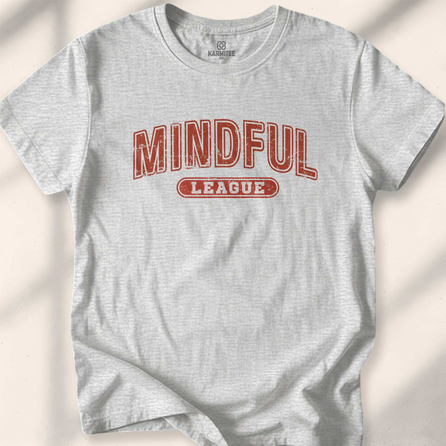 Mindful League T-shirt - Sport Grey