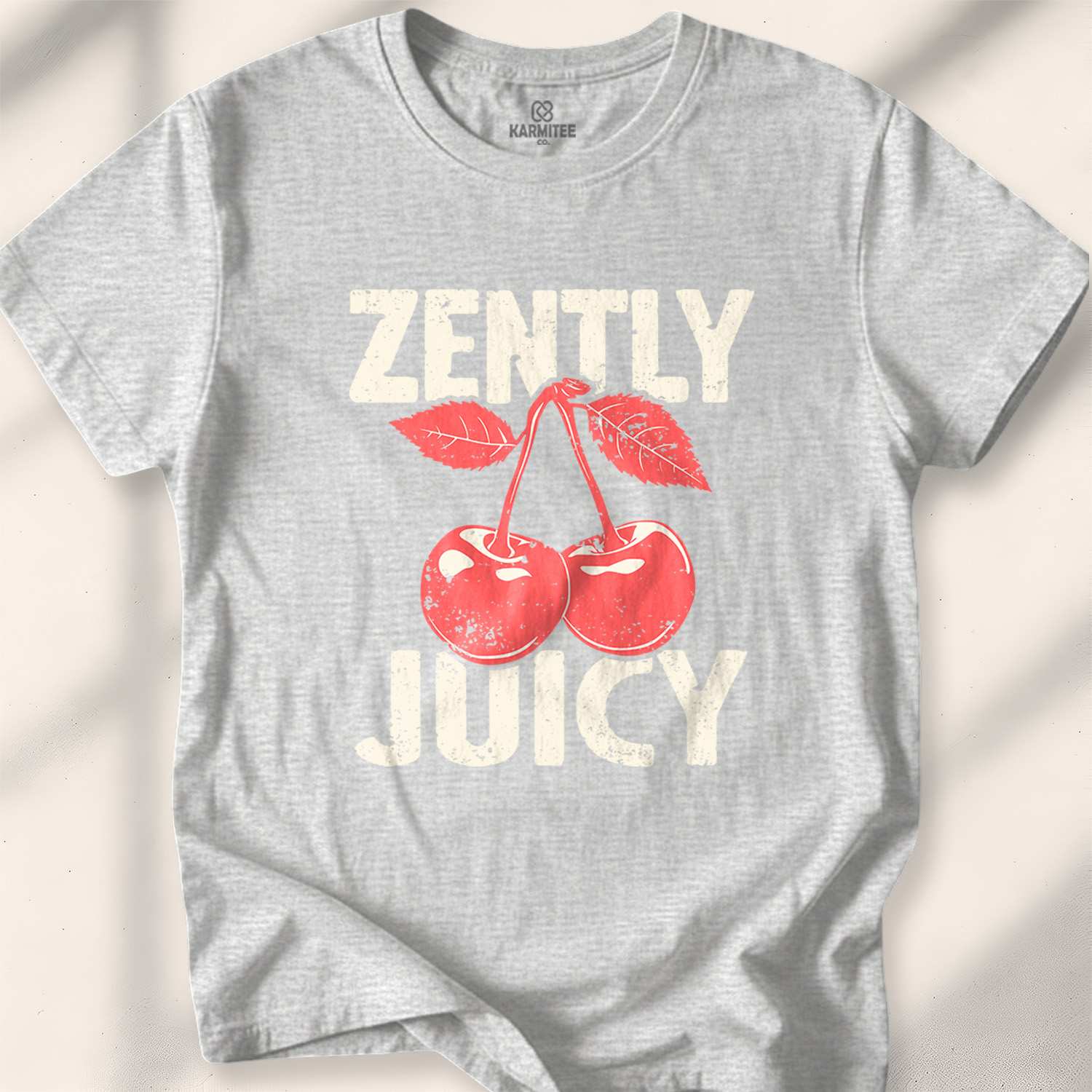 Zently Juicy T-shirt - Sport Grey