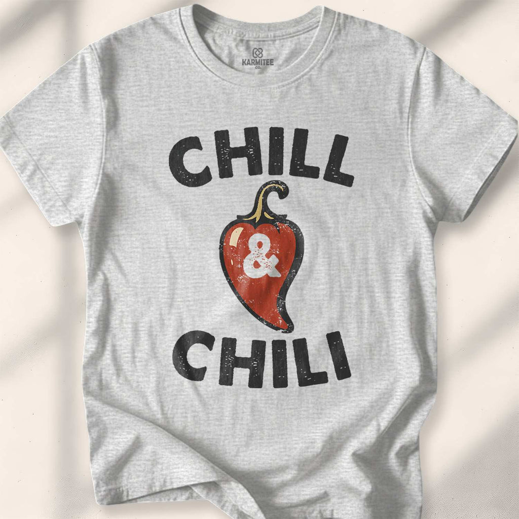 Chill & Chili T-shirt - Sport Grey