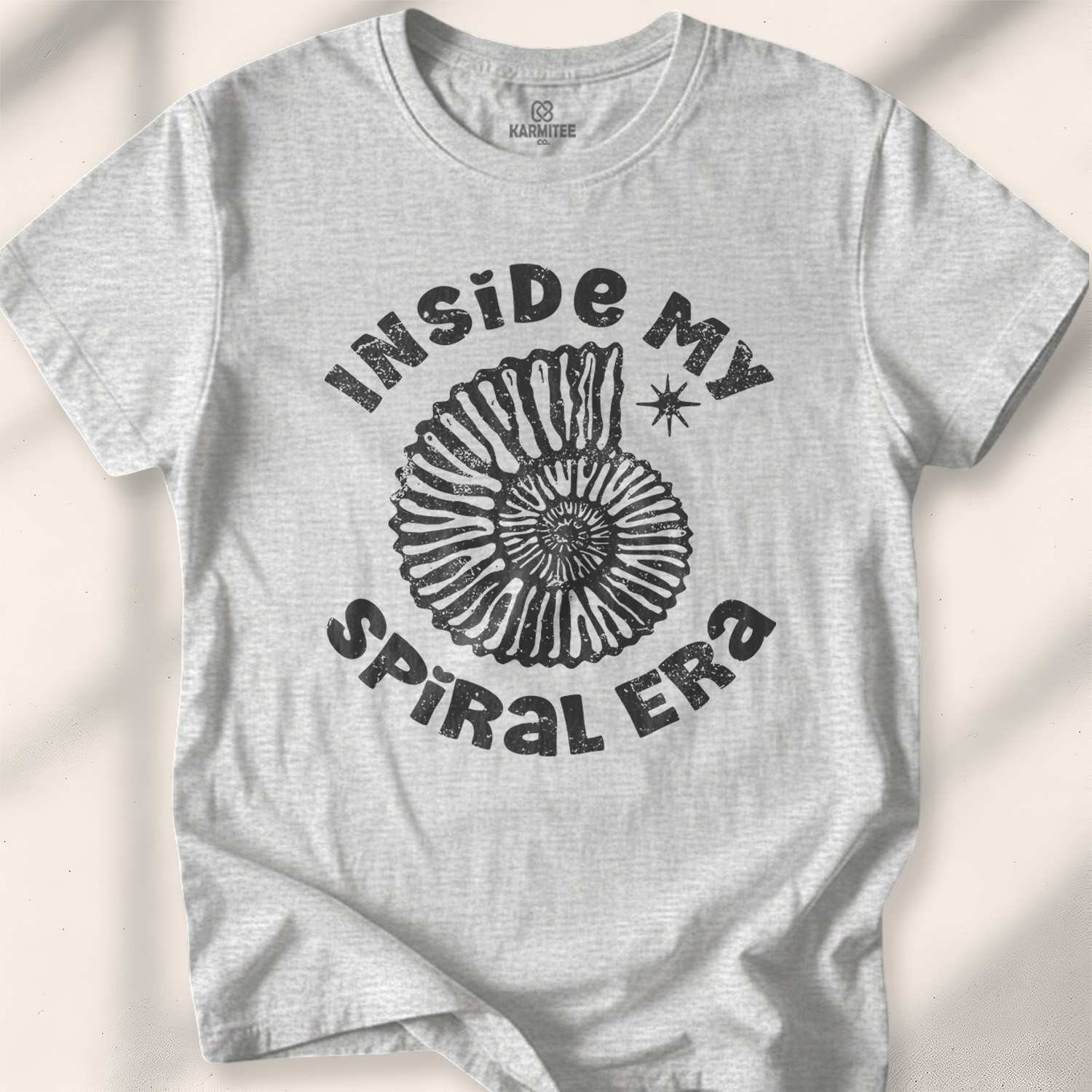 Inside My Spiral Era T-shirt - Sport Grey