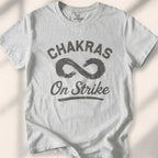 Chakras On Strike T-shirt - Sport Grey